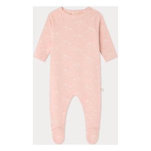 Bonpoint - Tif organik pamuklu pijama | Pudra pembe