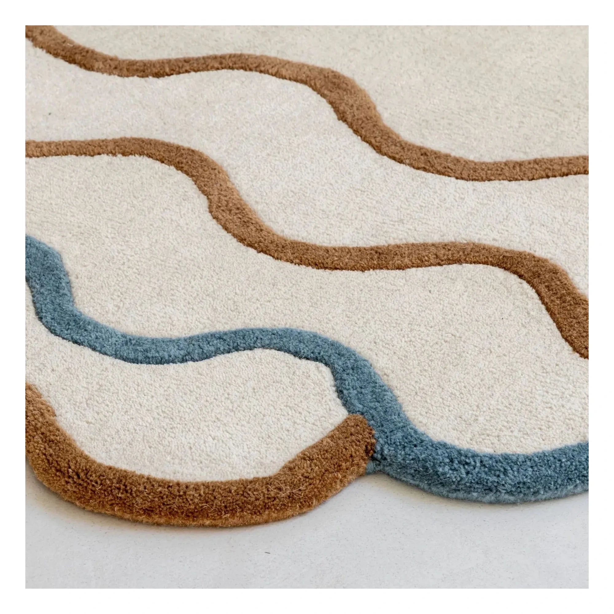 Edito - Wollteppich Shell | Beige