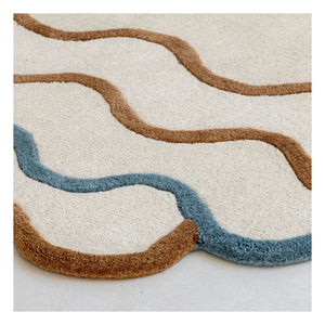 Edito - Wollteppich Shell | Beige