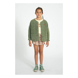 Piupiuchick - Piupiuchick Est 2042 Bio-Baumwoll-Steppjacke | Dunkelgrün