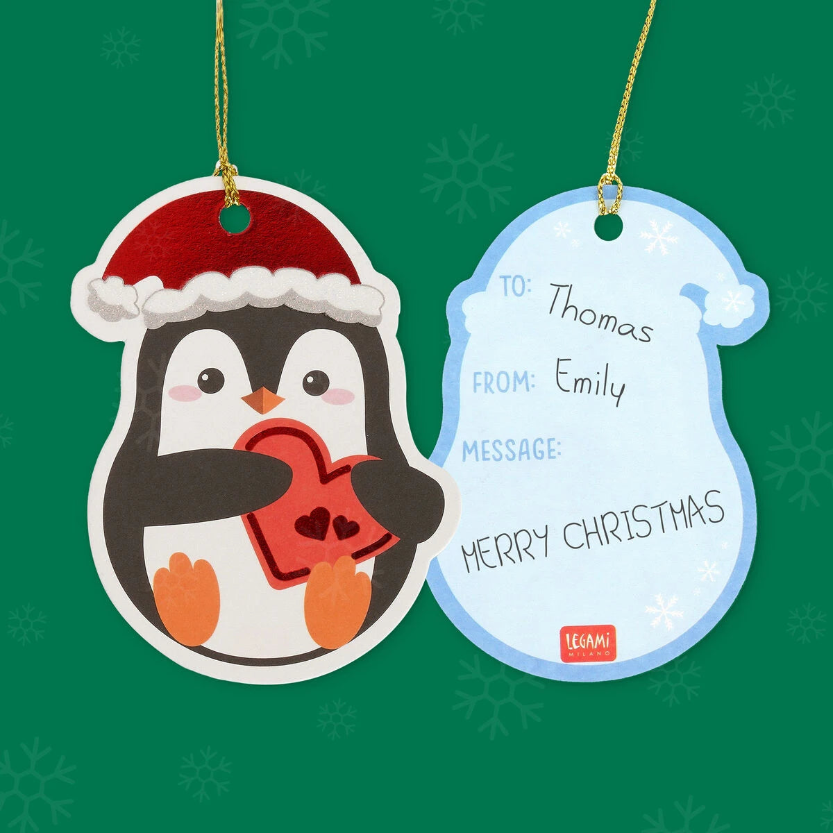 Legami - Seti 10 Noel Gift Tags
