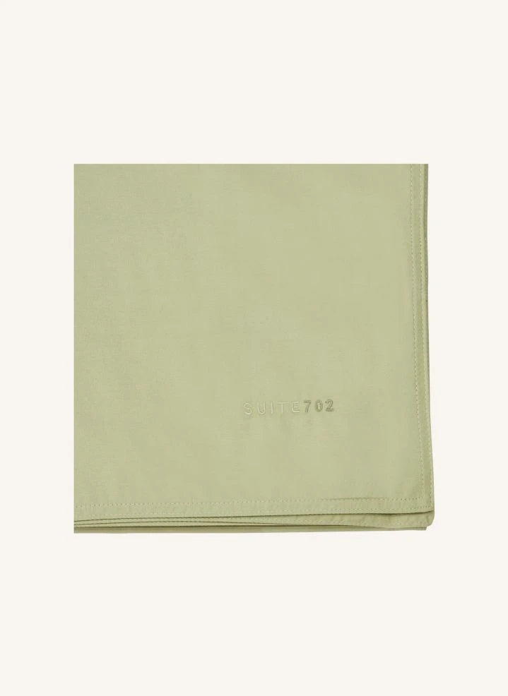 Suite 702 - Organik Percale Nevresim Kılıfı | Antep fıstığı yeşili