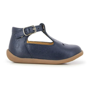 Pom d'Api - Sandalias de pie Salomé | Azul marino