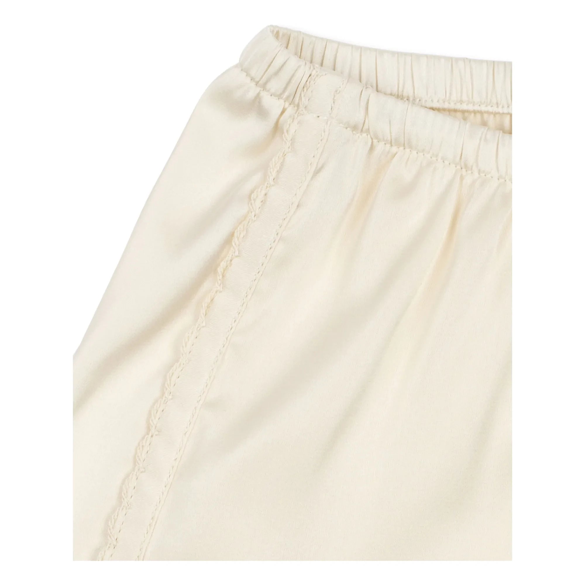 Konges Sløjd - Sheeny Bestickte Shorts | Ecru