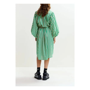 Essentiel Antwerp - Gestreiftes Jodianna-Kleid | Grün