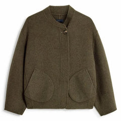 Soeur - Windsor Abrigo de Lana | Caqui Mixto