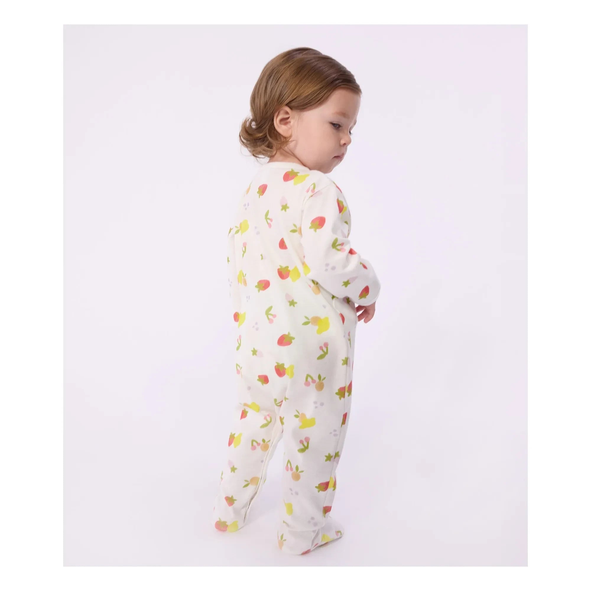 Petit Bateau - Dors Bien Fruits pijama | Ekru