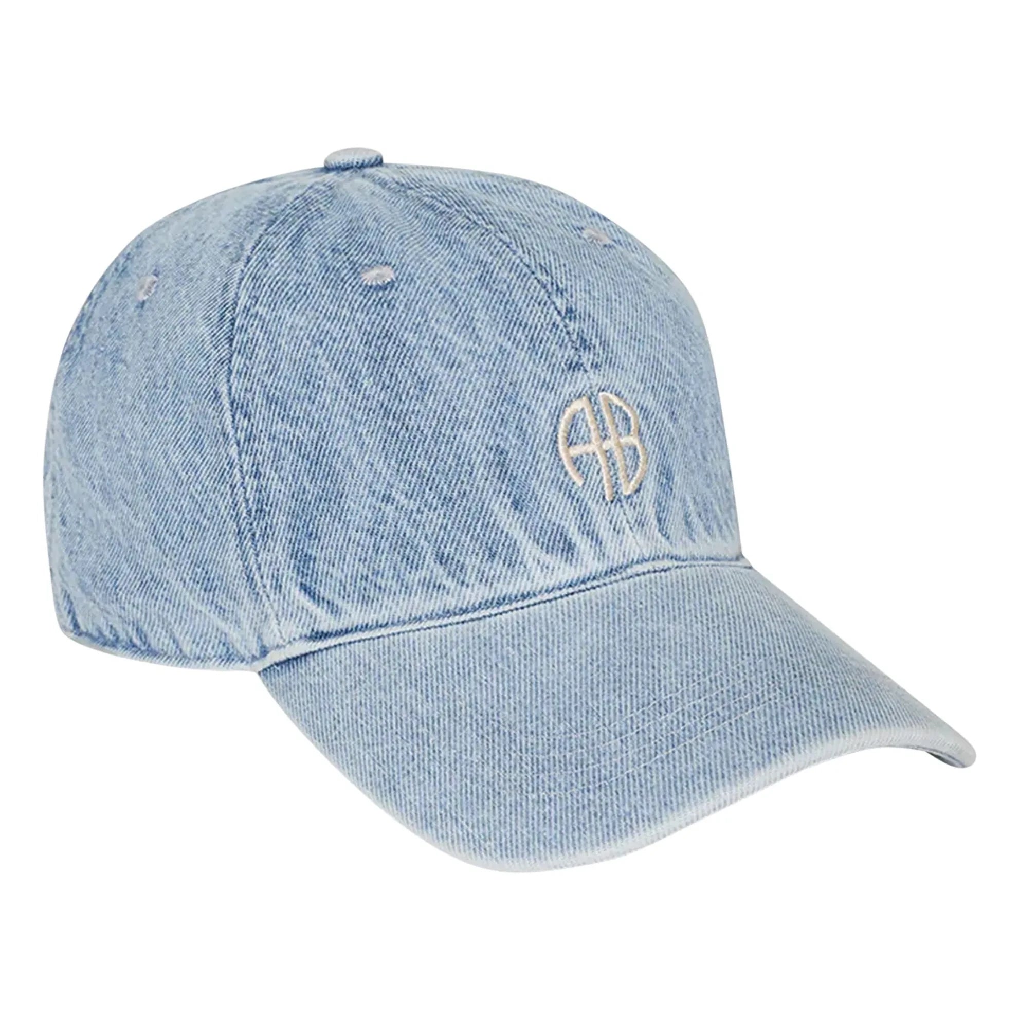Anine Bing - Jeremy AB Recycled Fiber Hat | Bleached Denim