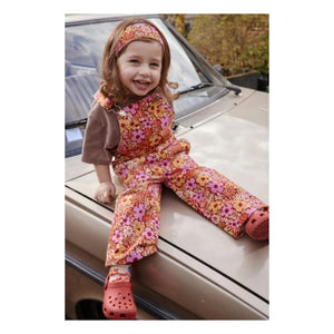 Apaches - Macha Fleurie Latzhose | Rosa