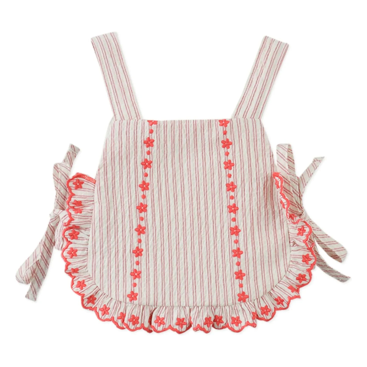 Gingersnaps - Juria Frilled Top and Shorts Set | Red