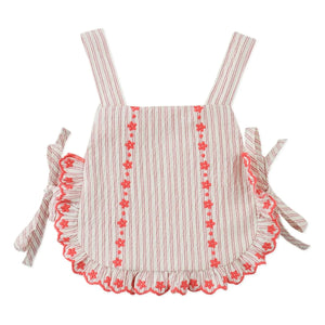 Gingersnaps - Juria Frilled Top and Shorts Set | Red