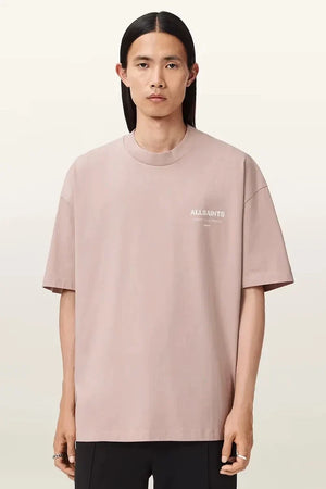 Camiseta extragrande de algodón para hombre AllSaints