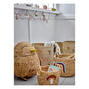 Bloomingville Mini - Agnes saklama sepetleri - 2'li Set | Bej