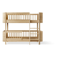 Oliver Furniture - Meşe Wood Mini+ yarı yüksek ranza | Meşe