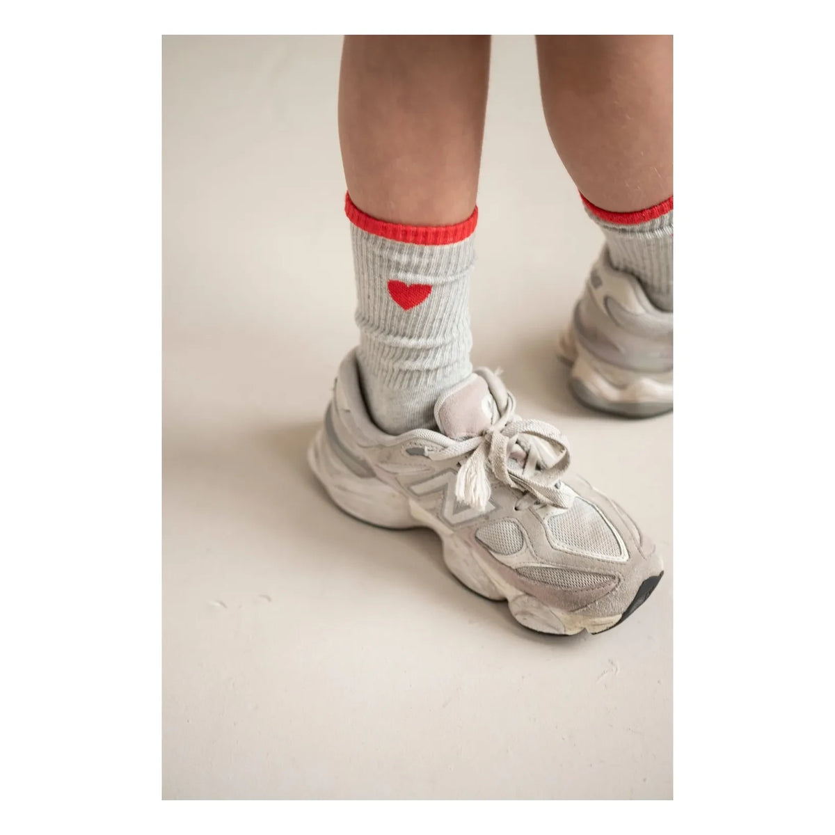Jenest - Fancy Sport Organische Baumwollsocken | Heather-Grau