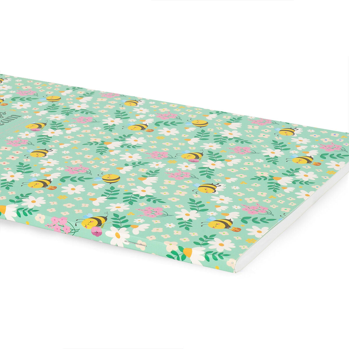 Legami - Exercise Buch - A4 Notizbuch - 4 mm Squared - Biene Blumen