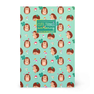 Legami - A5 Lined Defter ile Illustrated Hard Kılıf - Hedgehog