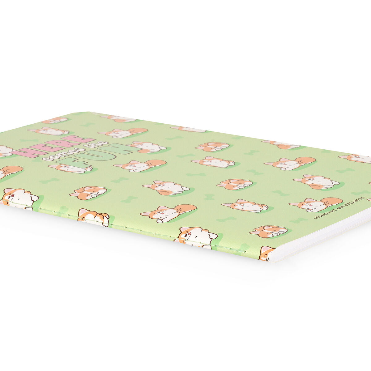 Legami - Cuaderno A5 en blanco con tapa dura ilustrada - Corgi