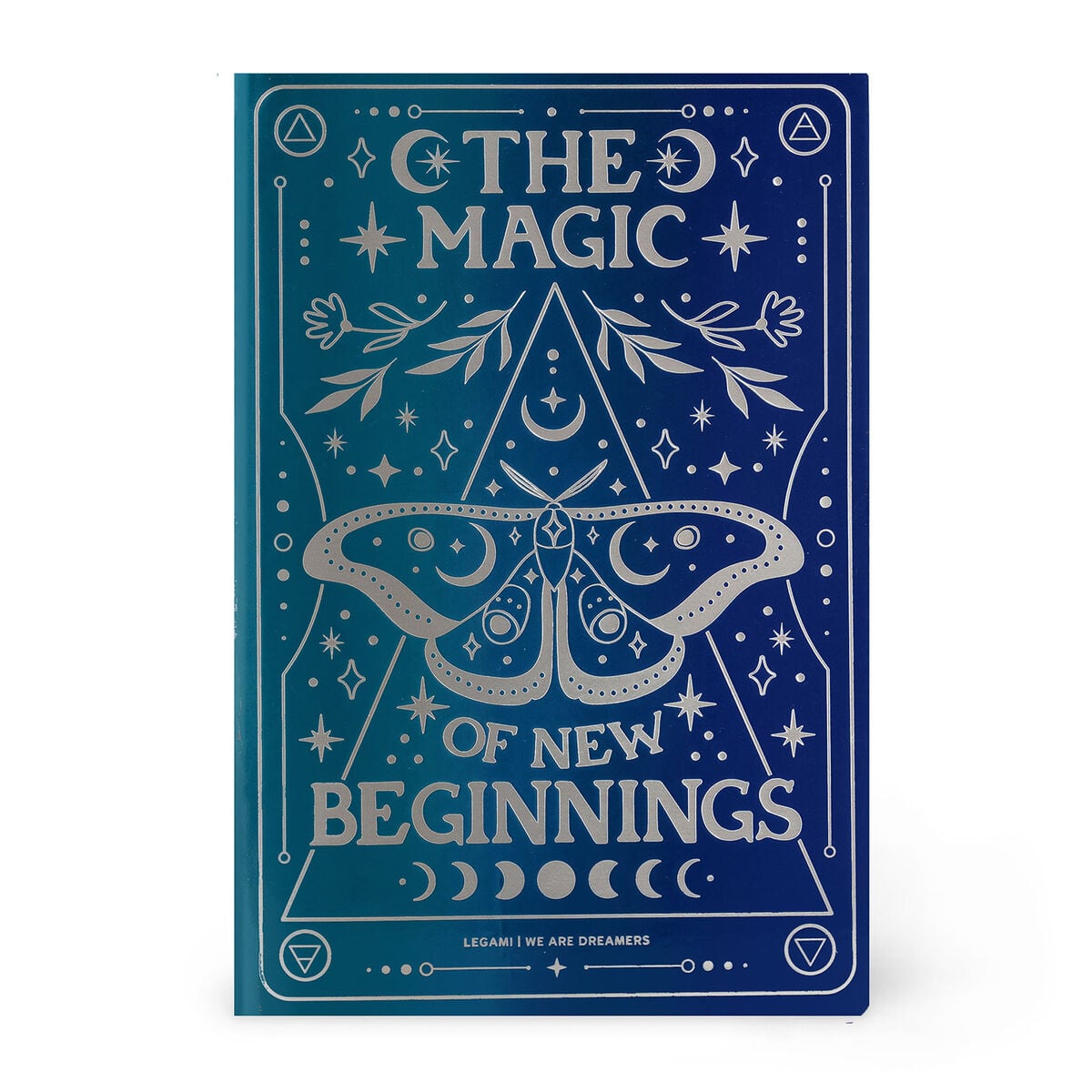 Legami - A5 Lined Defter ile Illustrated Hard Kılıf - Moth