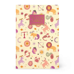 Legami - A6 Lined Notebook with Illustrated Hard Cover - Zodiac