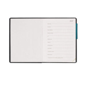 Legami - 12-Month Mini Weekly Günlük 2027 - Deep Teal