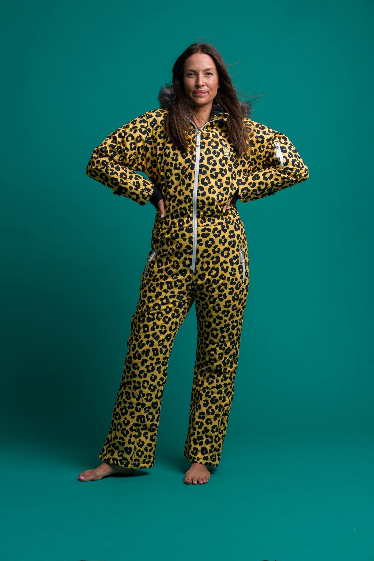 Roarsome - Dash the Leopard - Kadın Kayak Giysileri