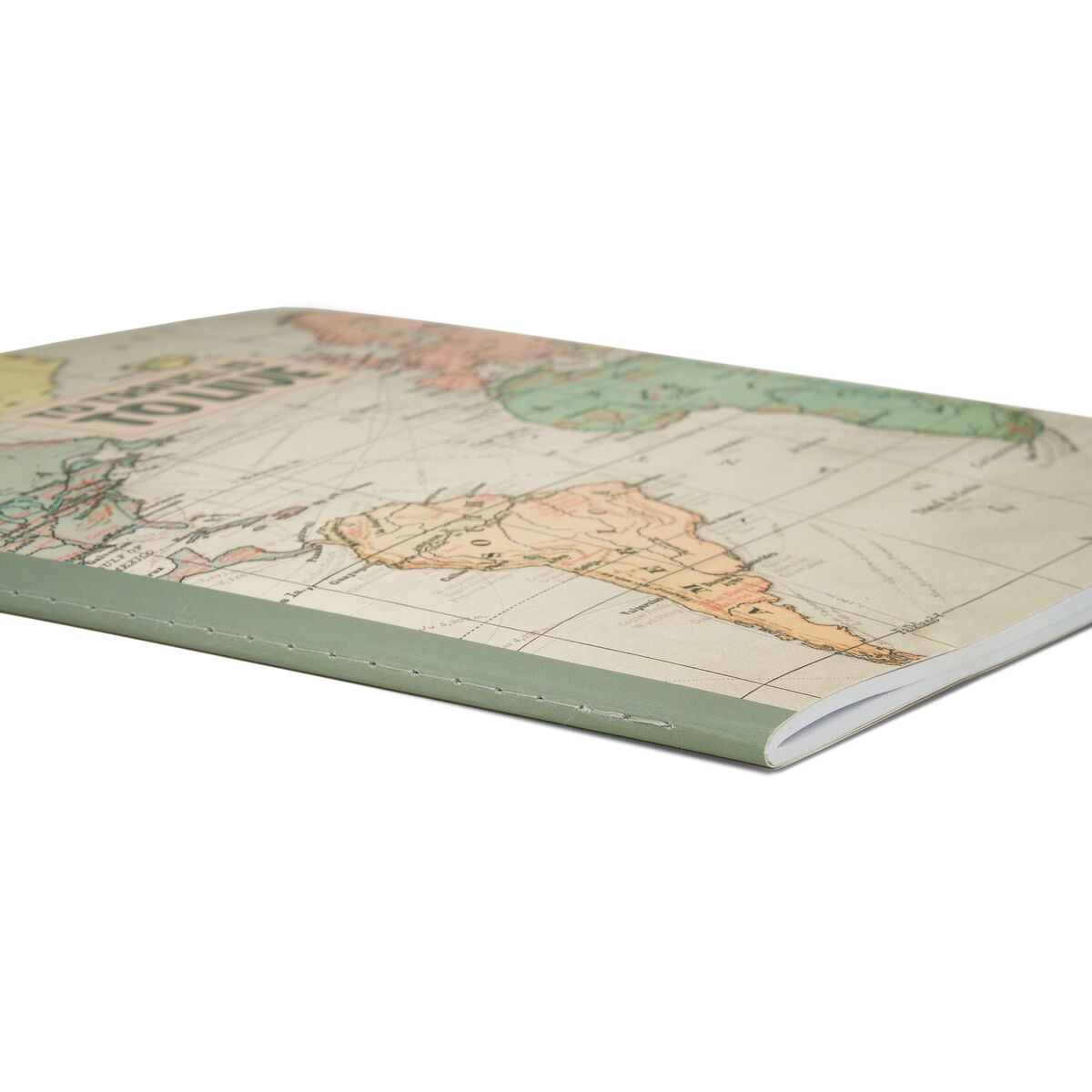 Legami - B5 Lined Defter ile Illustrated Hard Kılıf - Seyahat Map