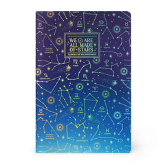 Legami - B5 Lined Defter ile Illustrated Hard Kılıf - Stars