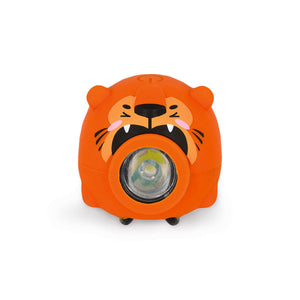 Legami - Rechargeable Front Bicycle Light mit Klingel - Tiger - Front Bicycle Light mit Klingel