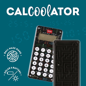 Legami - Misunderstood Genius Calculator مع Labyrinth on Back - Calcoolator