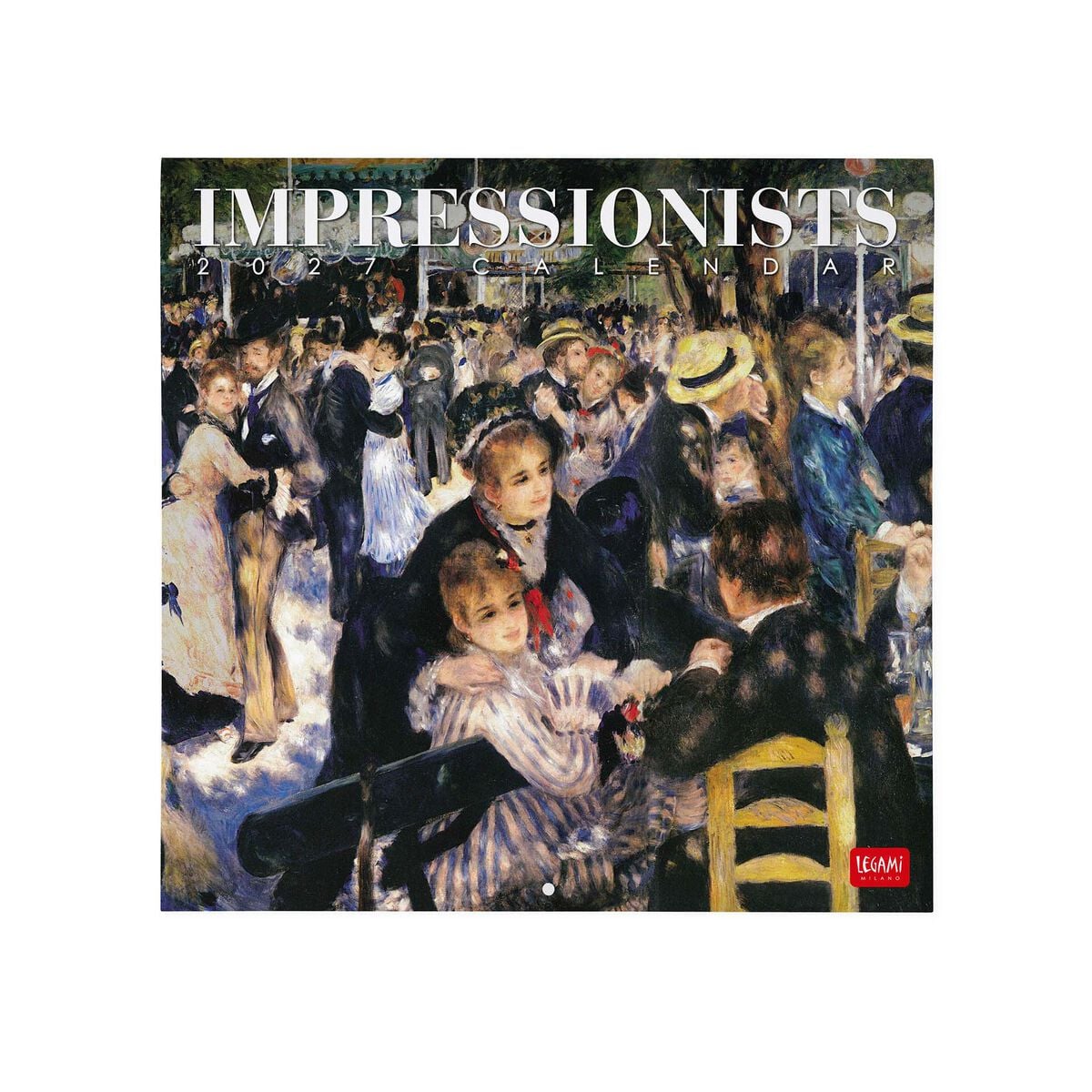 Legami - Impressionists 2027 Wall Takvim - 30 x 29 cm