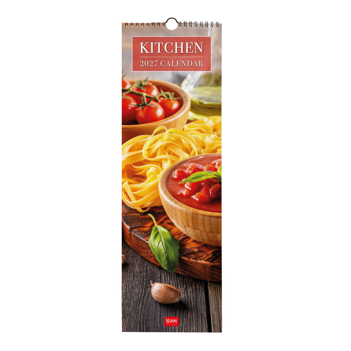 Legami - Kitchen 2027 تقويم حائطي - 16 x 49 cm