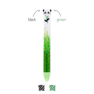 Legami - Panda Two-Colour Ballpoint Kugelschreiber - Click&amp;Clack