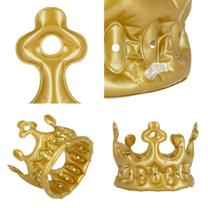 Legami - Gold Inflatable Crown - King - Parti King