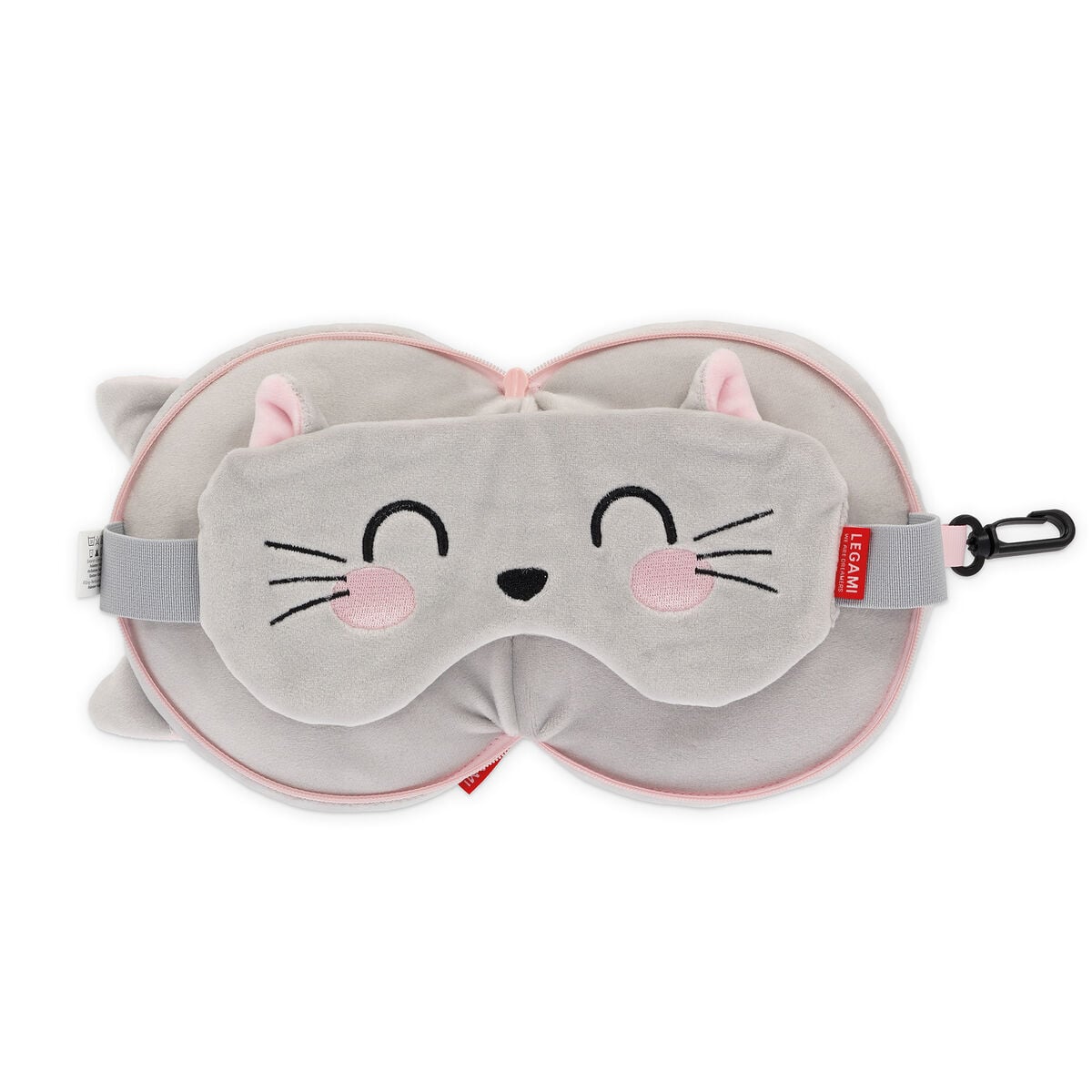 Legami - Kitty Seyahat Yastık ile Sleep Mask - My Seyahat Buddy