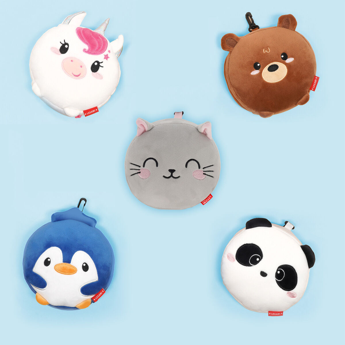 Legami - Kitty Seyahat Yastık ile Sleep Mask - My Seyahat Buddy