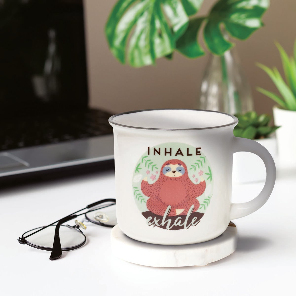 Legami - Taza de Porcelana - Perezoso - Cup-Puccino