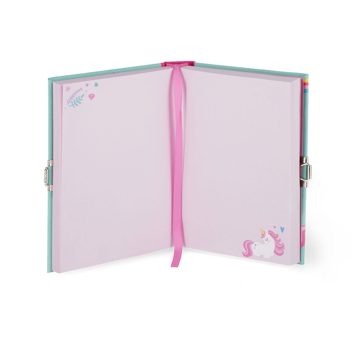 Legami - Secret Günlük ile Padlock ve Illustrated Hard Kılıf - Tek Boynuzlu At - My Secret Günlük