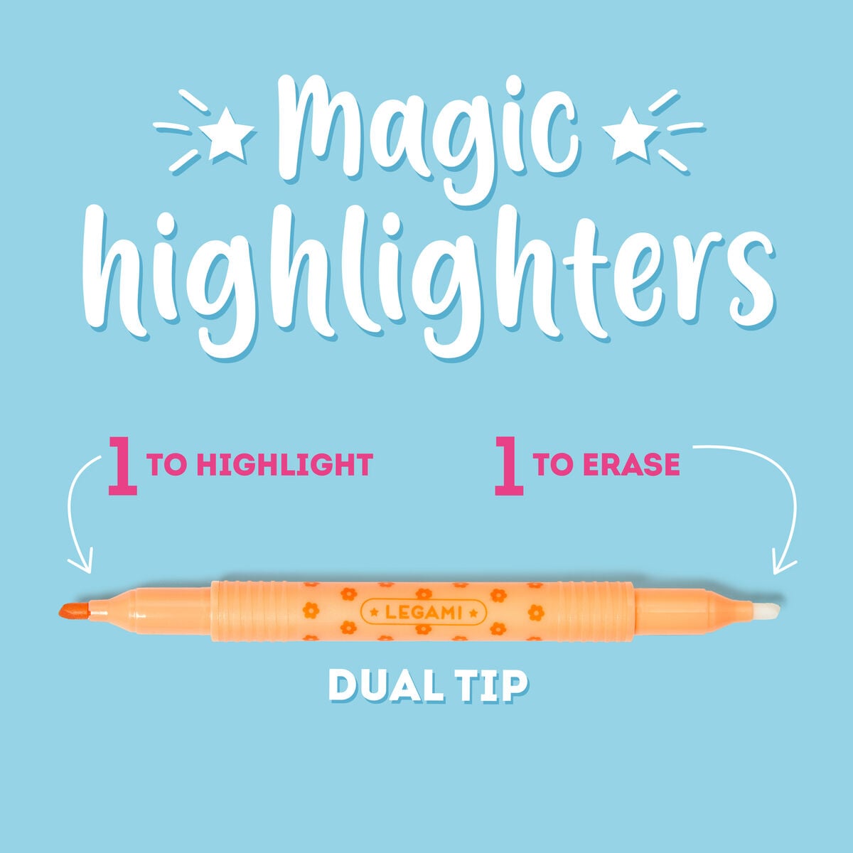 Legami - Seti 6 Erasable Highlighters
