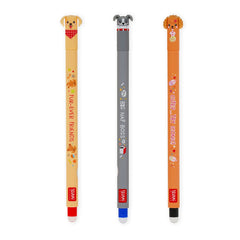 Legami - 3'lü Seti Erasable Pens - Fur-ever Arkadaşlar
