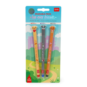 Legami - 3'lü Seti Erasable Pens - Fur-ever Arkadaşlar