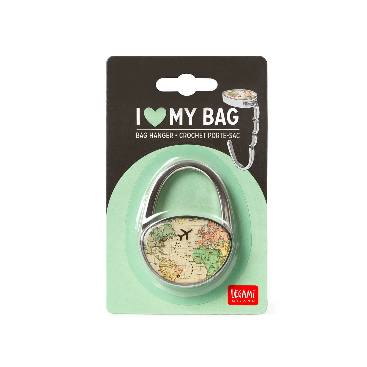 Legami - Seyahat Çanta Hanger - I Aşk My Çanta