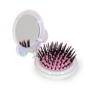 Legami - Panda Hairbrush مع مرآة - Nice Hair