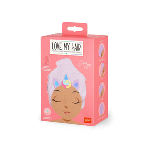 Legami - Tek Boynuzlu At Hair Turban Towel - Aşk My Hair