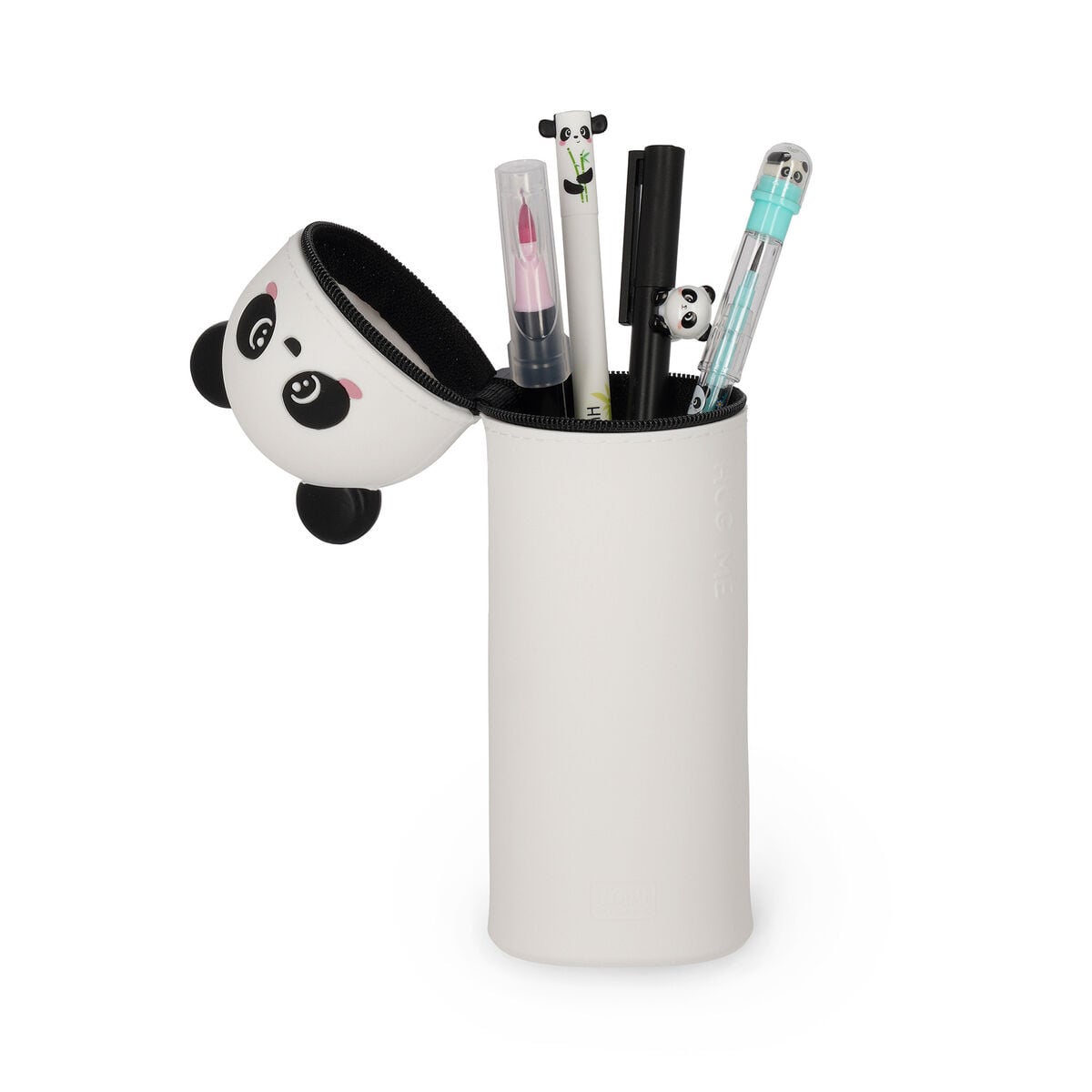 Legami - Panda "Hug Me" 2-in-1 Silicone Kalem Kutu - Kawaii