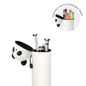 Legami - Panda "Hug Me" 2-in-1 Silicone Kalem Kutu - Kawaii
