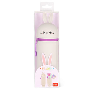 Legami - Tavşan "Don't Worry Be Hoppy" 2-in-1 Silicone Kalem Kutu - Kawaii
