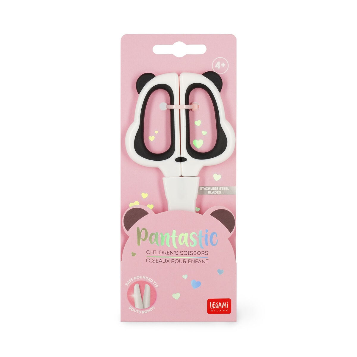 Legami - Panda Scissors مع Rounded Tips للأطفال - Pantastic