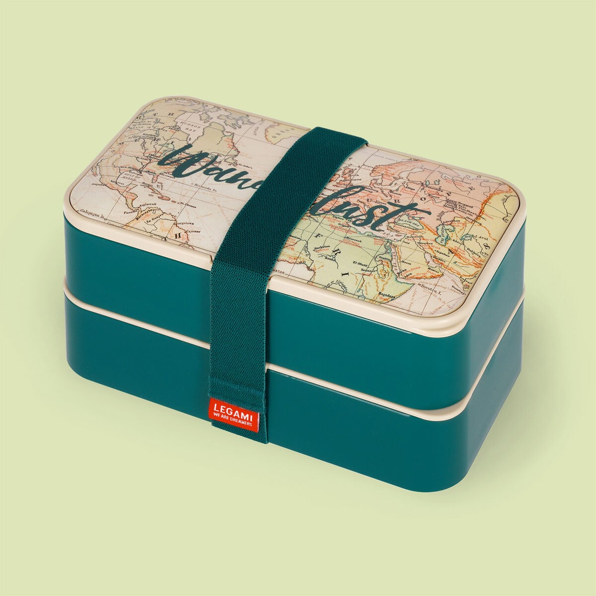 Legami - 1200 ml Bento Yemek Kutusu - Seyahat - Bento Yemek Kutusu