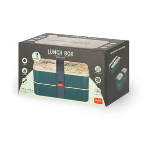 Legami - 1200 ml Bento Yemek Kutusu - Seyahat - Bento Yemek Kutusu